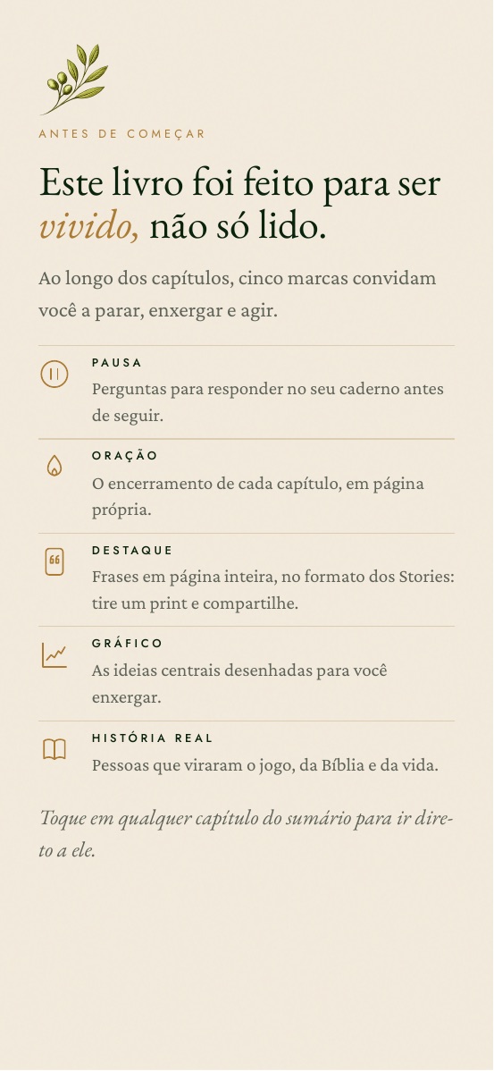 Oração em página própria